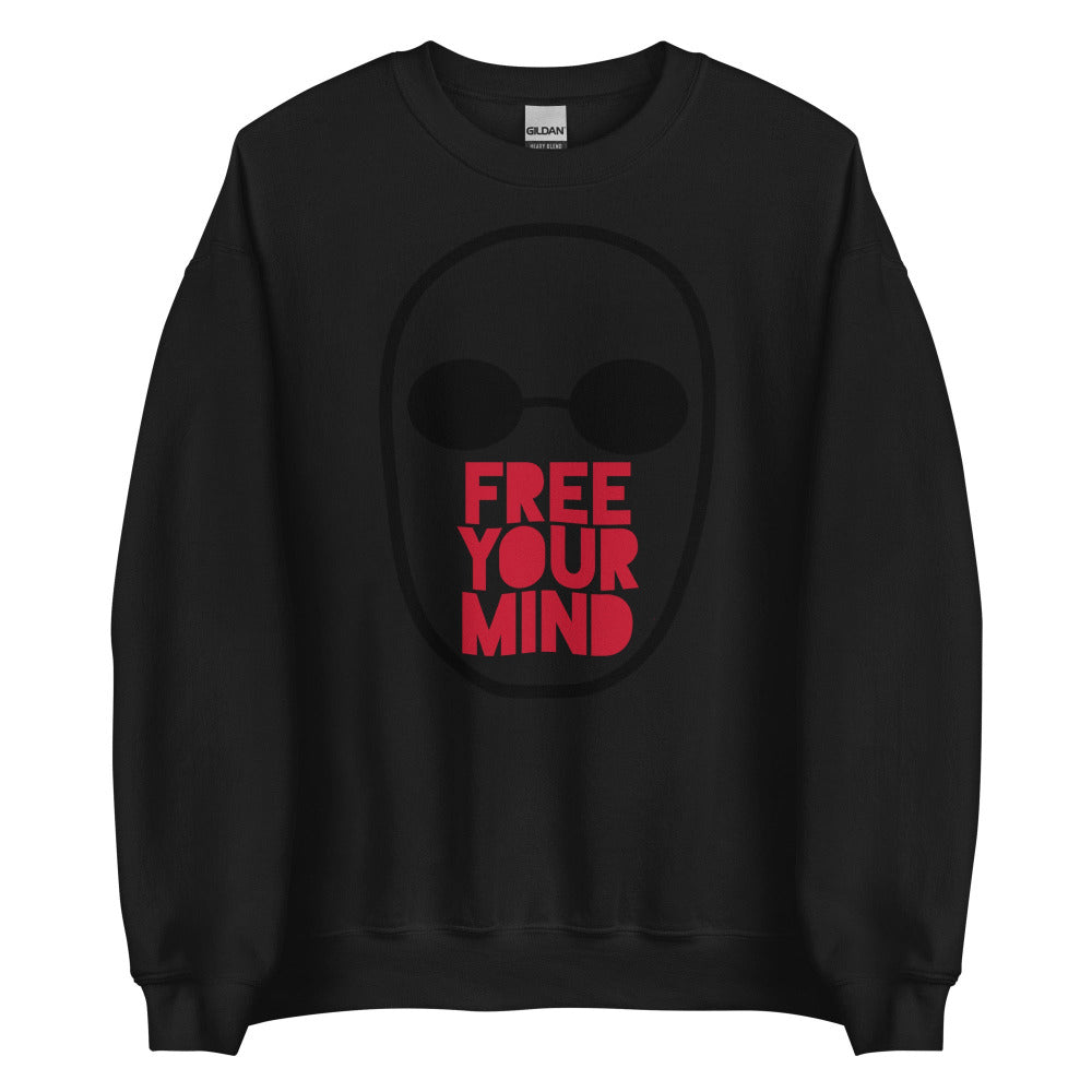 The Matrix Free Your Mind Sweatshirt - Black Color - https://ascensionemporium.net